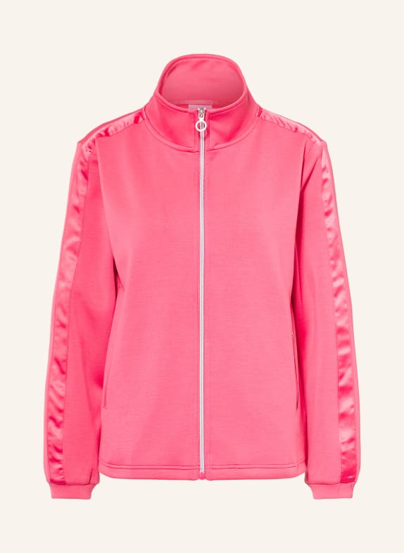 JOY sportswear Sweatjacke LIZZY mit Galonstreifen PINK