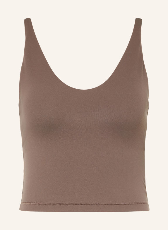 UNDER ARMOUR Top technique UA MERIDIAN SUPPORT MARRON