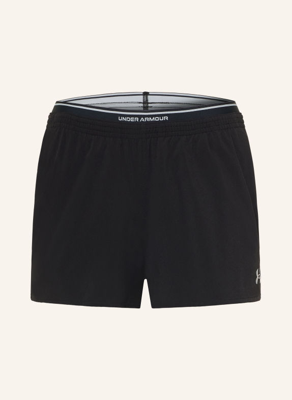 UNDER ARMOUR Short d'entraînement 2-en-1 UA VANISH WOVEN NOIR