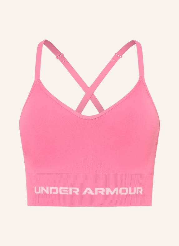 UNDER ARMOUR Soutien-gorge de sport UA VANISH SEAMLESS LOW ROSE FUCHSIA
