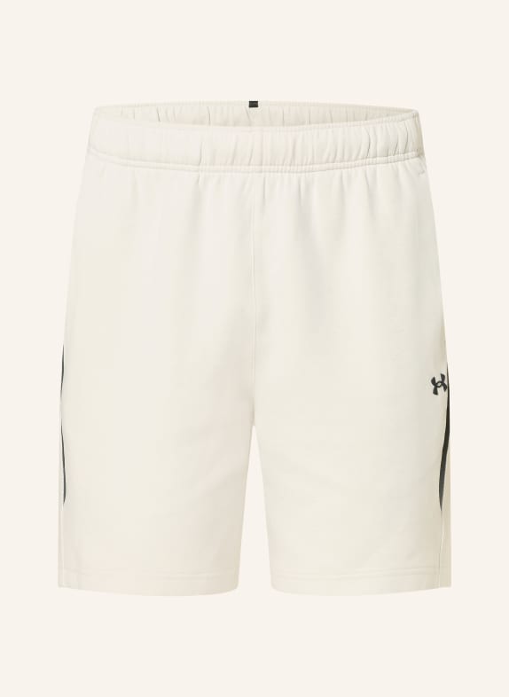 UNDER ARMOUR Short en molleton UA UNSTOPPABLE CRÈME