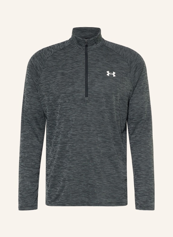UNDER ARMOUR T-shirt technique UA TECH™ TEXTURED NOIR / BLANC