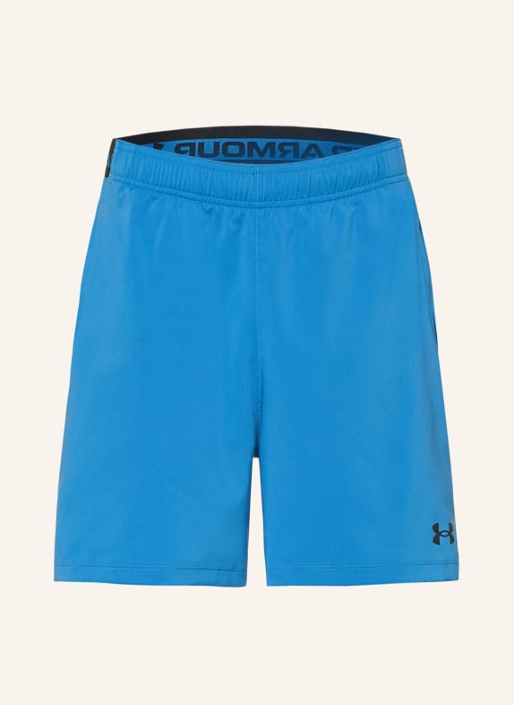UNDER ARMOUR Trainingsshorts UA VANISH WOVEN 2.0 BLAU / SCHWARZ
