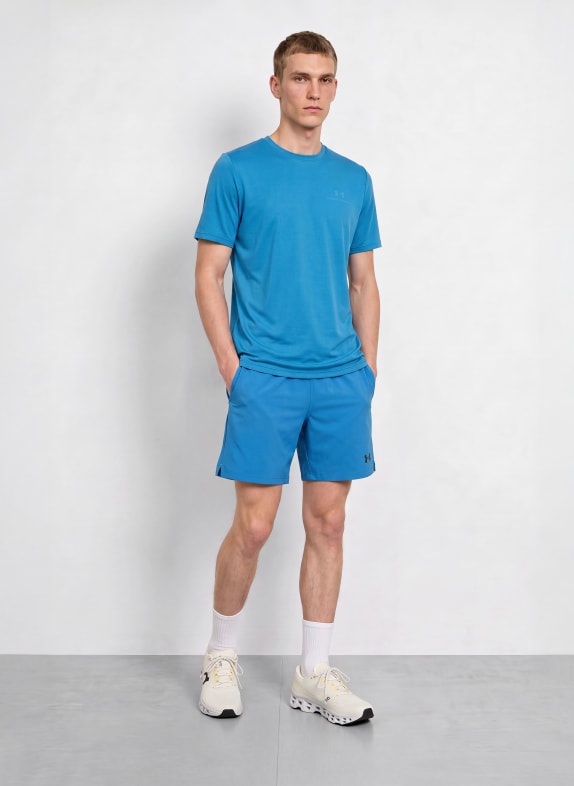 UNDER ARMOUR Trainingsshort UA VANISH WOVEN 2.0 BLAUW / ZWART