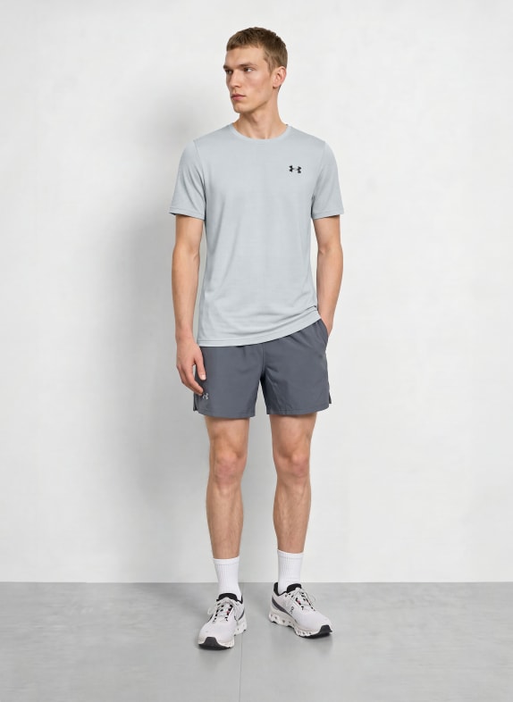 UNDER ARMOUR Trainingsshirt UA VANISH ELITE SEAMLESS GRIJS / ZWART