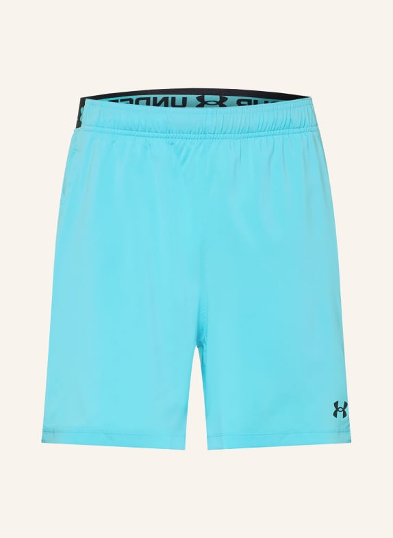 UNDER ARMOUR Trainingsshorts UA VANISH WOVEN 2.0 NEONBLAU / SCHWARZ