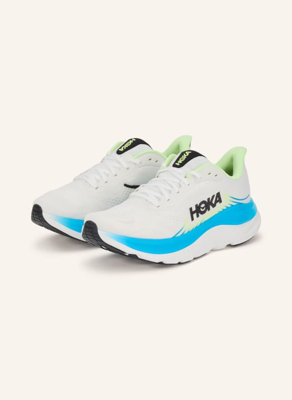 HOKA Buty do biegania CLIFTON 11 BIAŁY / JASKRAWY ŻÓŁTY / CZARNY