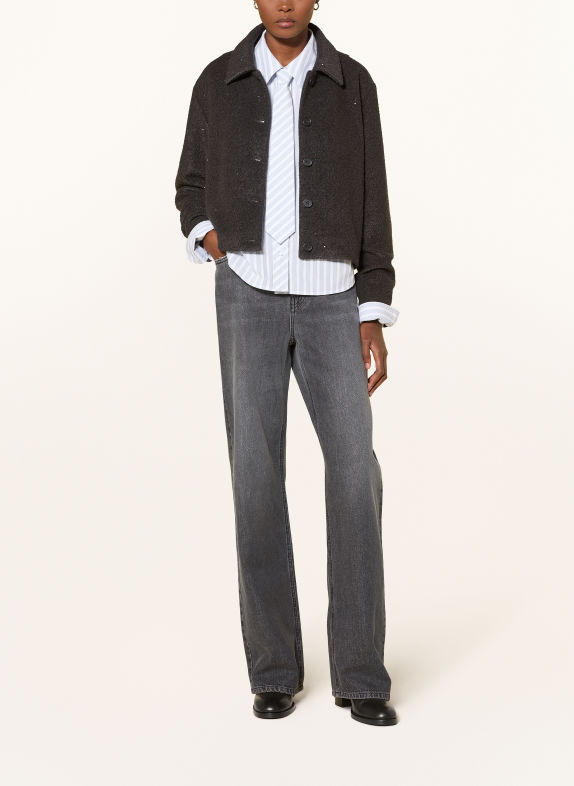 RIANI Wide Leg Jeans 923 mid authentic grey
