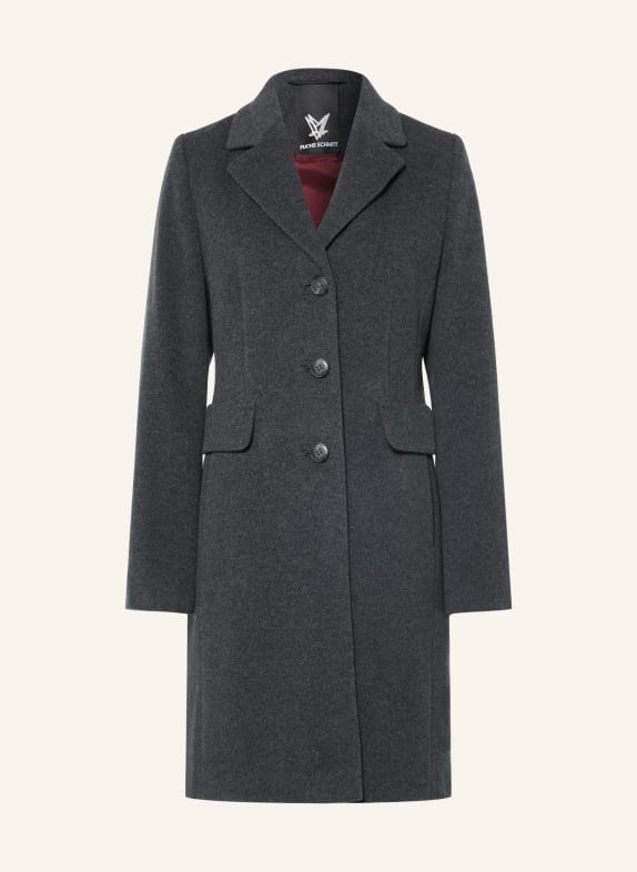 FUCHS SCHMITT Manteau en laine LATINA GRIS FONCÉ