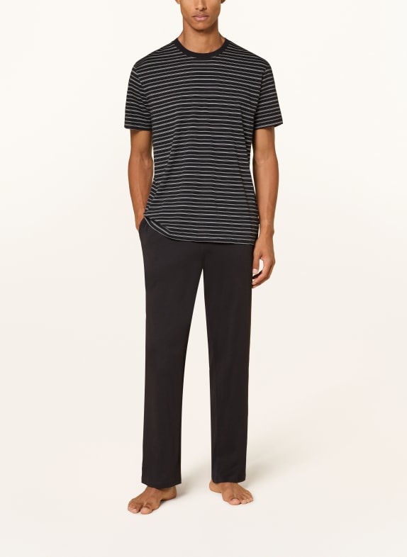 Marc O'Polo Pyjamas SORT / HVID