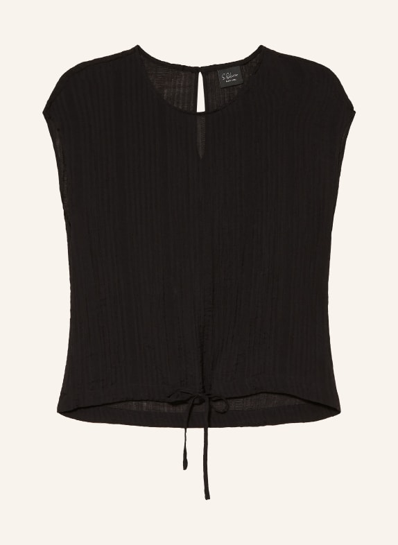 s.Oliver BLACK LABEL Blouseshirt ZWART