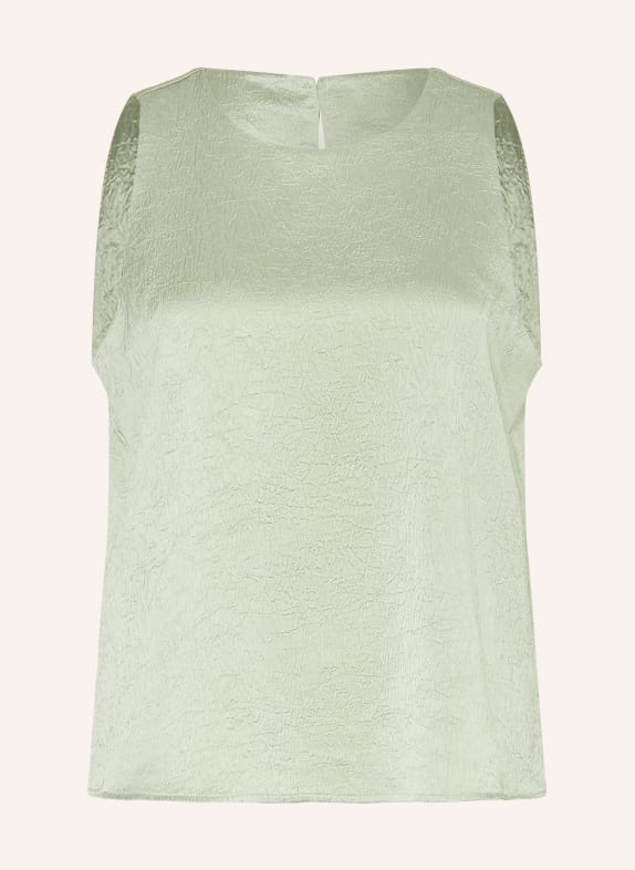 s.Oliver BLACK LABEL Blusentop aus Satin MINT