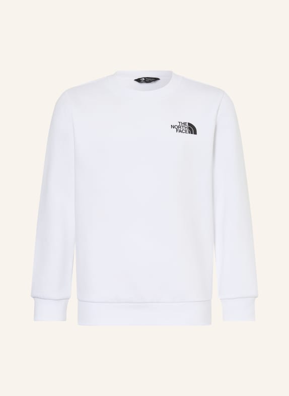 THE NORTH FACE Sweatshirt EVOLUTION BOX NSE WEISS / SCHWARZ