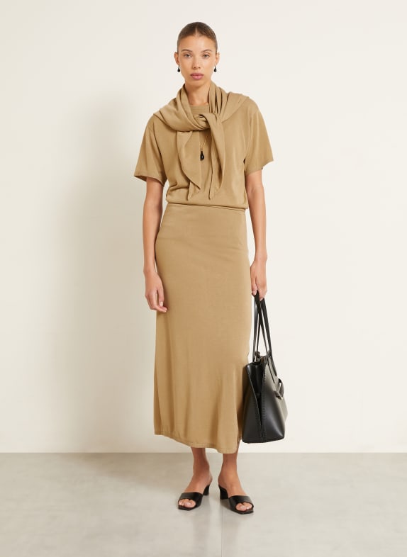 TOTEME Gebreide rok CAMEL