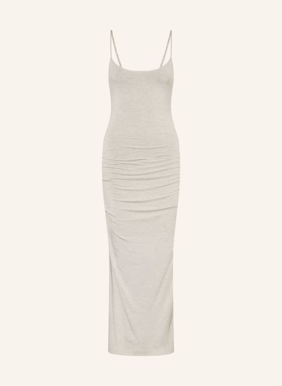 TOTEME Jersey evening dress LIGHT GRAY