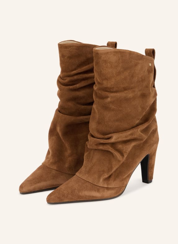 BRONX Stiefeletten LOW-JADEY COGNAC