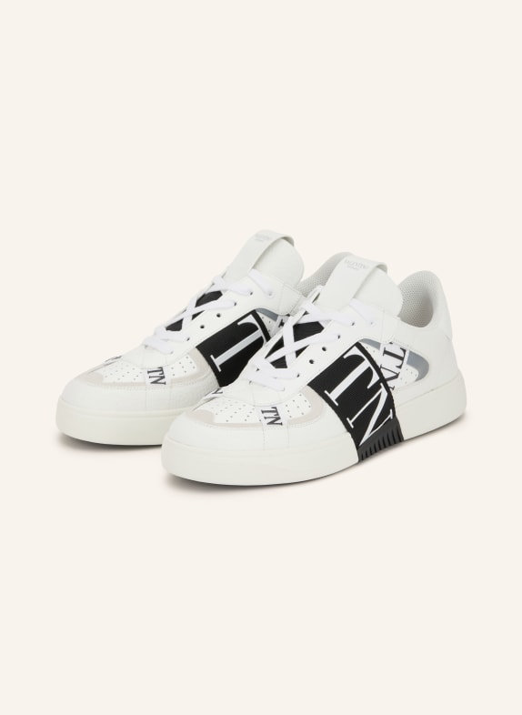 VALENTINO GARAVANI VL7N Sneakers WHITE / SILVER / BLACK