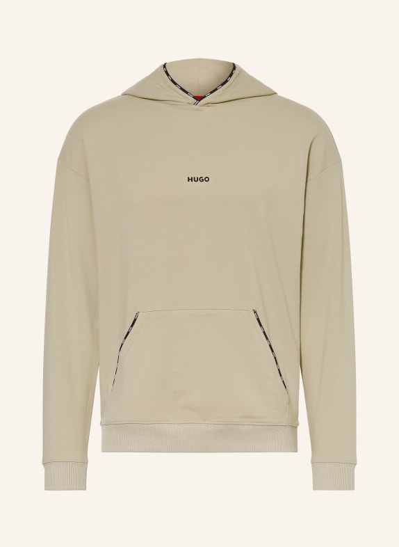 HUGO NOAH Lounge hoodie BEIGE