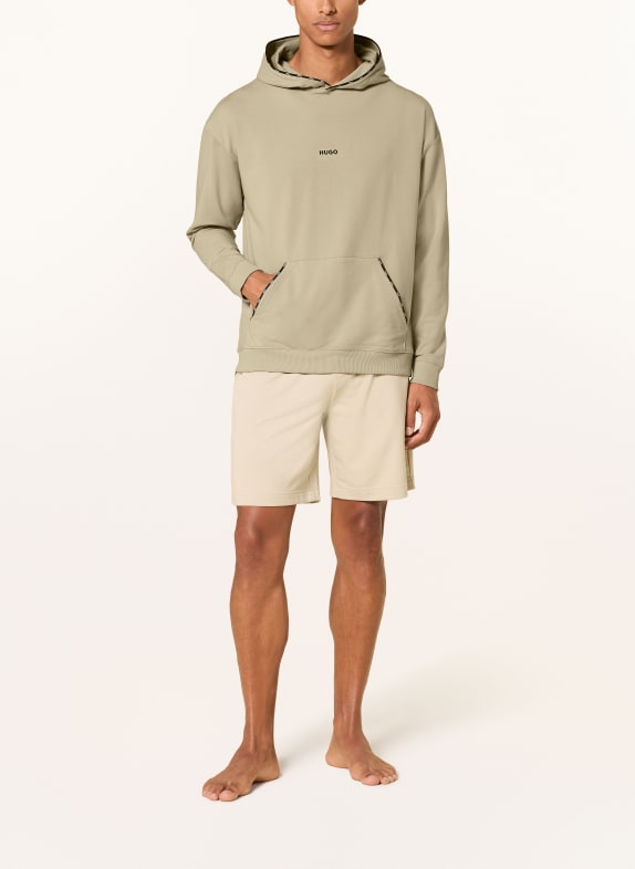 HUGO Lounge-hoodie NOAH BEIGE