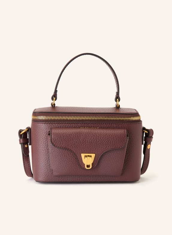 COCCINELLE Schoudertas MARRON FONCÉ / GOUD