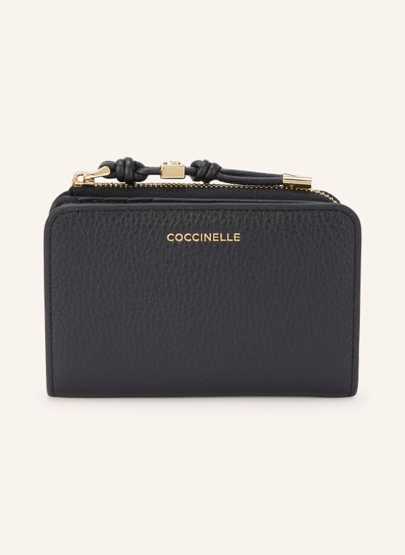 COCCINELLE Geldbörse SCHWARZ / GOLD