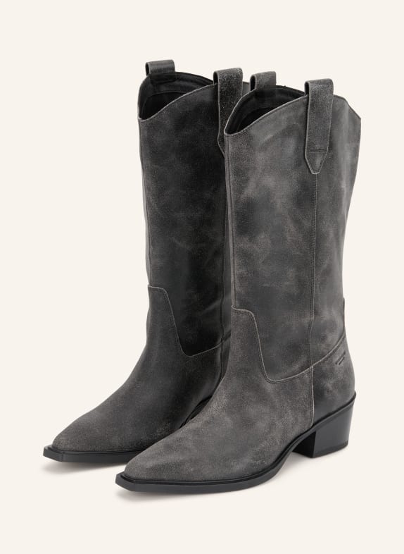 VAGABOND SHOEMAKERS Cowboylaarzen KELSEY DONKERGRIJS