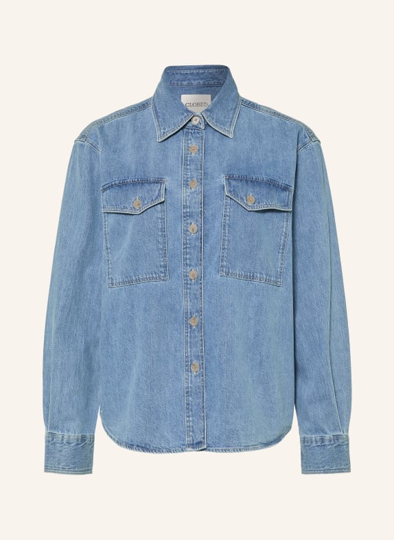 CLOSED Jeansbluse HELLBLAU