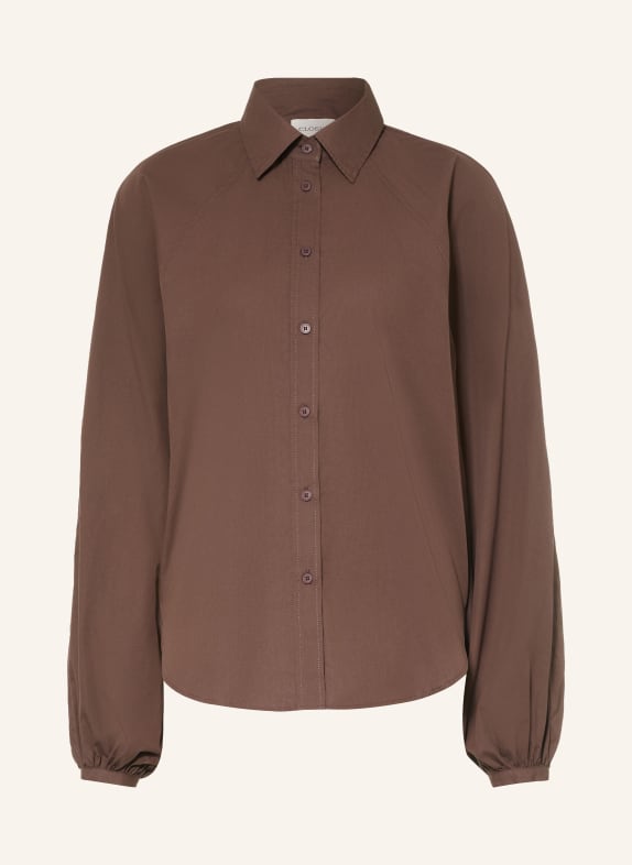 CLOSED Shirt blouse DARK BROWN