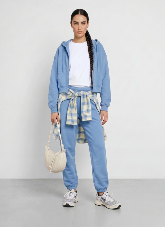 Nike Sweatvest STUDIO LICHTBLAUW