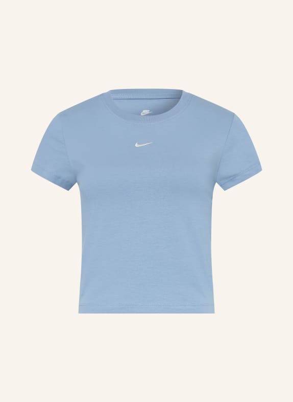 Nike T-shirt SPORTSWEAR CHILL KNIT LICHTBLAUW