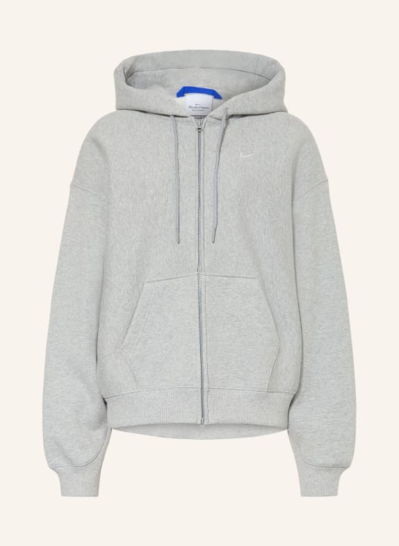 Nike Oversized sweatvest STUDIO LICHTGRIJS