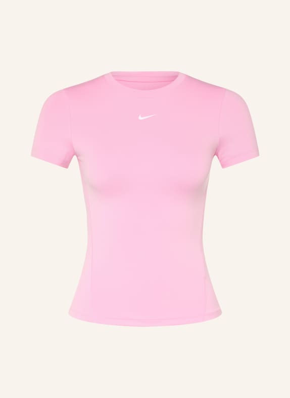 Nike Funkční tričko ONE FITTED RŮŽOVÁ
