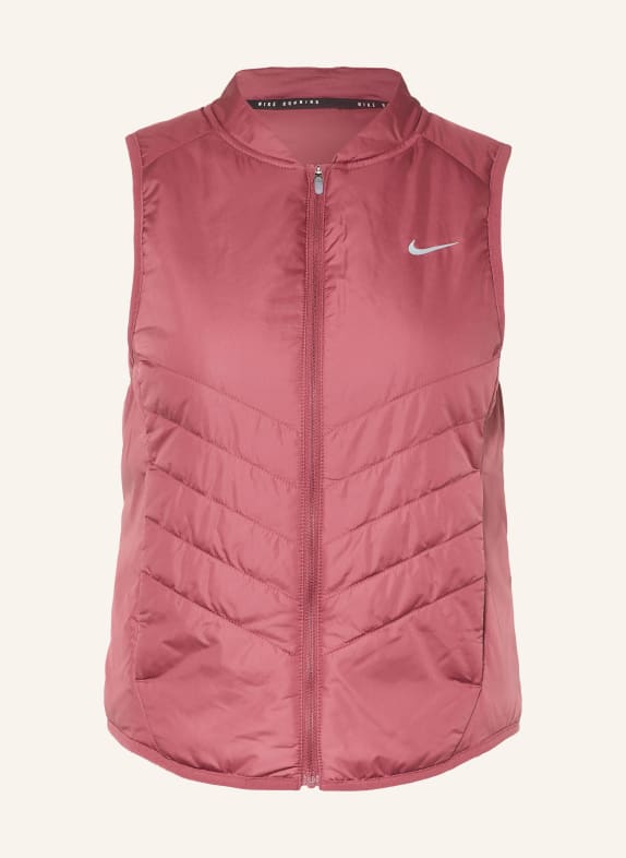 Nike Běžecká vesta TEMPO STARORŮŽOVÁ