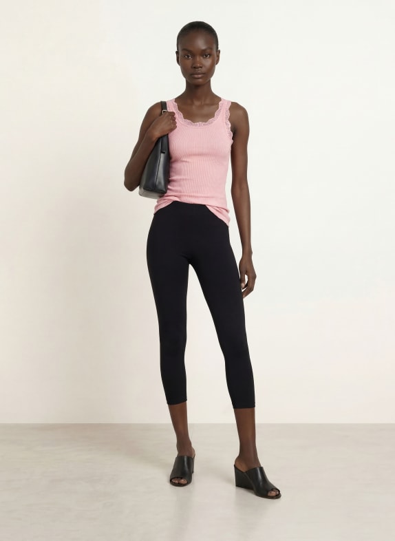 rosemunde Top RMWBALTA met kant ROZE