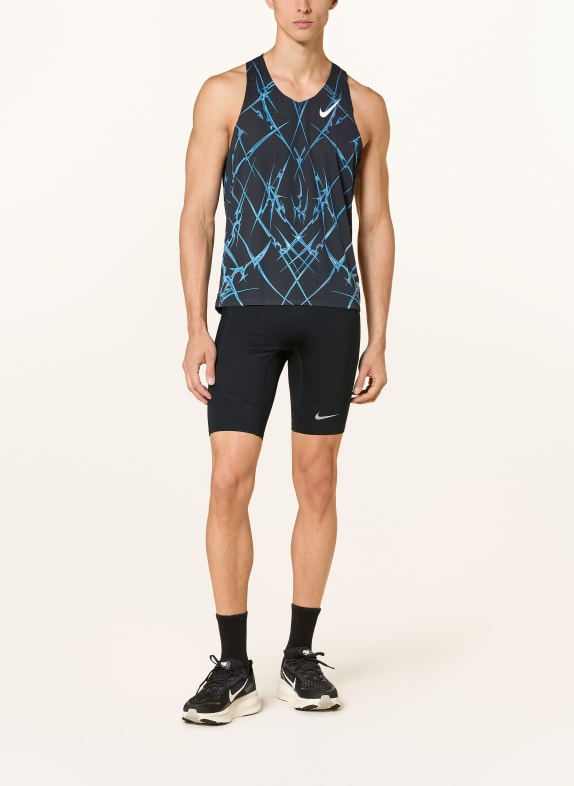 Nike 2-in-1 hardloopshort STRIDE ZWART