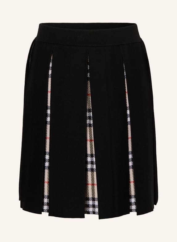 BURBERRY Fustă THEO NEGRU / MARO DESCHIS / ROȘU