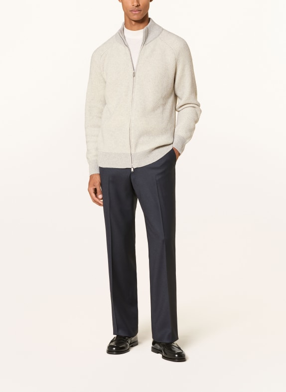 LARDINI Vest LICHTGRIJS / GRIJS