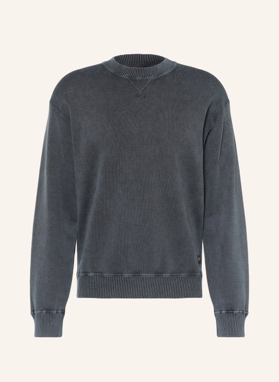 BOSS Trui AKAPULKO DONKERBLAUW