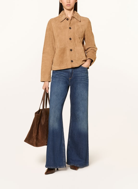JOOP! Lederjacke LUANA CAMEL