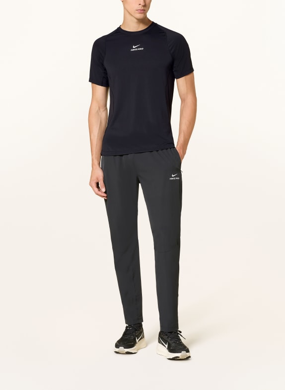 Nike Trainingsshirt PRO TRAINING ZWART / WIT