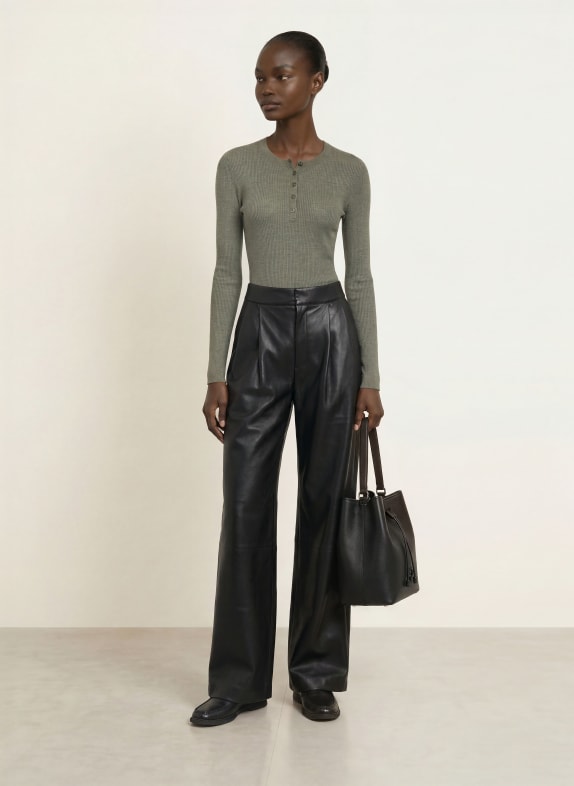 BOSS Henley-shirt FELICONIA OLIJF
