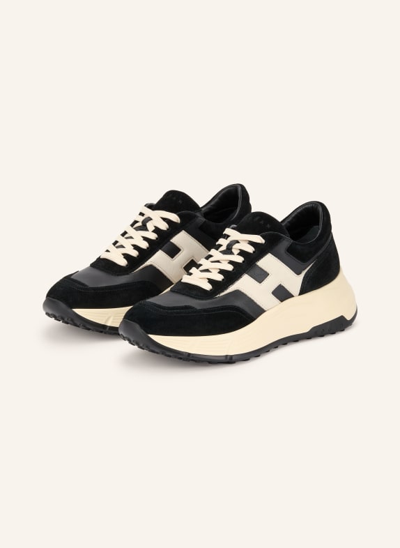 HOGAN Sneaker H669 SCHWARZ / WEISS