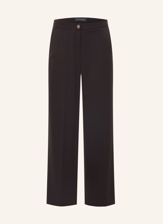 ELENA MIRO Broek MARRON FONCÉ