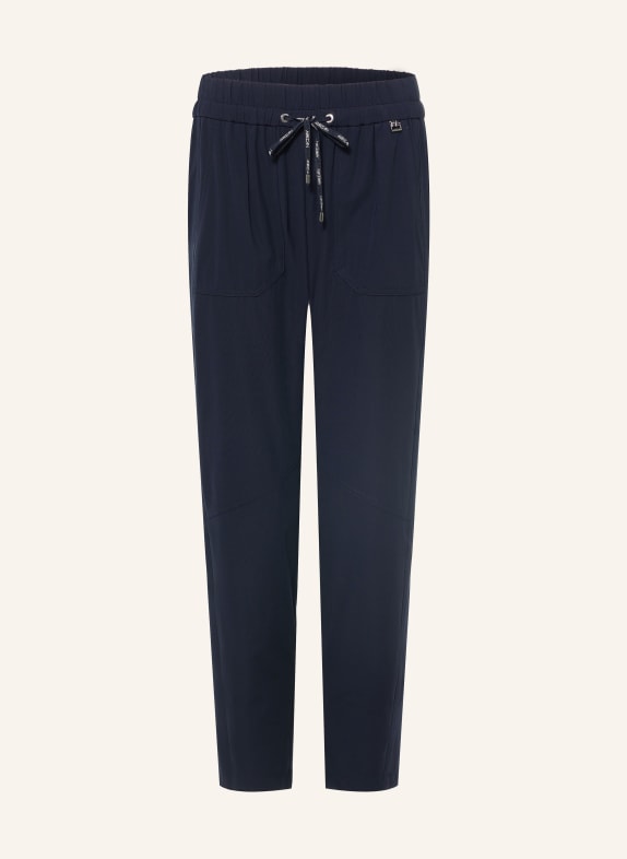 MARC CAIN Spodnie 7/8 w stylu joggingowym 394 navy