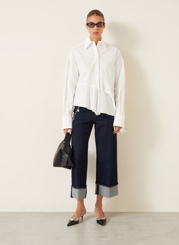 SPORTMAX Wide leg jeans RAPIDO 001 MIDNIGHTBLUE