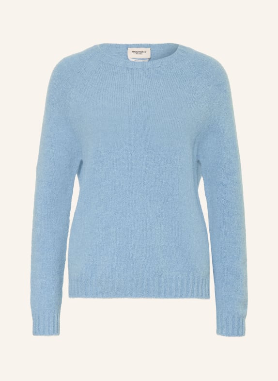 WEEKEND Max Mara Svetry GHIACCI s alpakou TMAVĚ MODRÁ