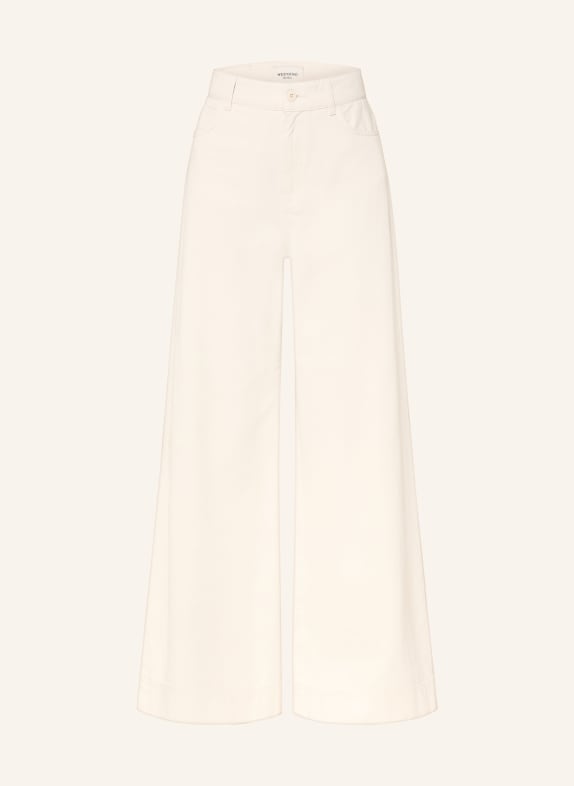 WEEKEND Max Mara Jeans med brede ben CANNETI 001 ECRU