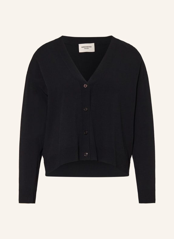 WEEKEND Max Mara Stickad kofta BOARIO SVART