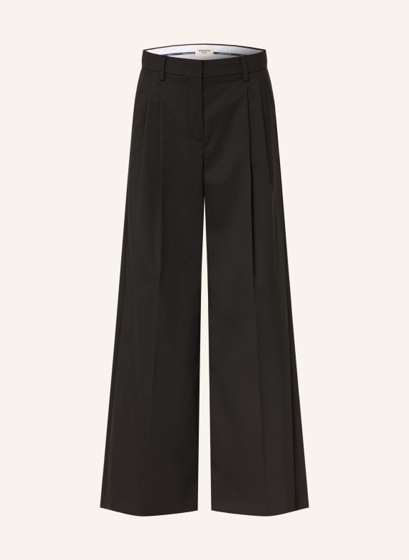 WEEKEND Max Mara Marlene-byxor OVVIO SVART