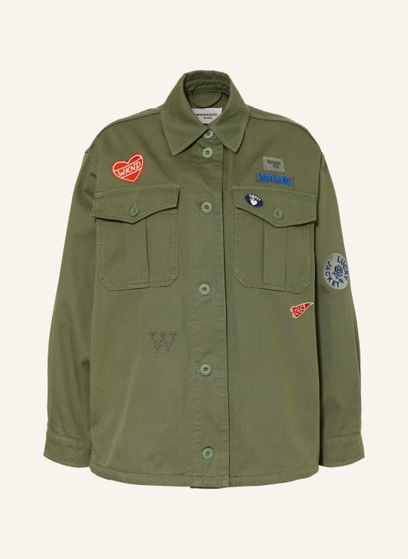 WEEKEND Max Mara RAZZA Overshirt OLIVE